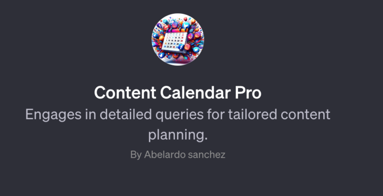 Content Calendar Pro